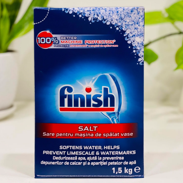 Muối rửa chén bát Finish 1.5kg/hộp