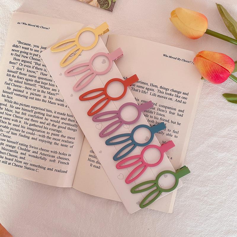 PVN49149 Kẹp Tóc Kim Loại Nhiều Màu Sắc Thiết Kế Đơn Giản Cho Nữ