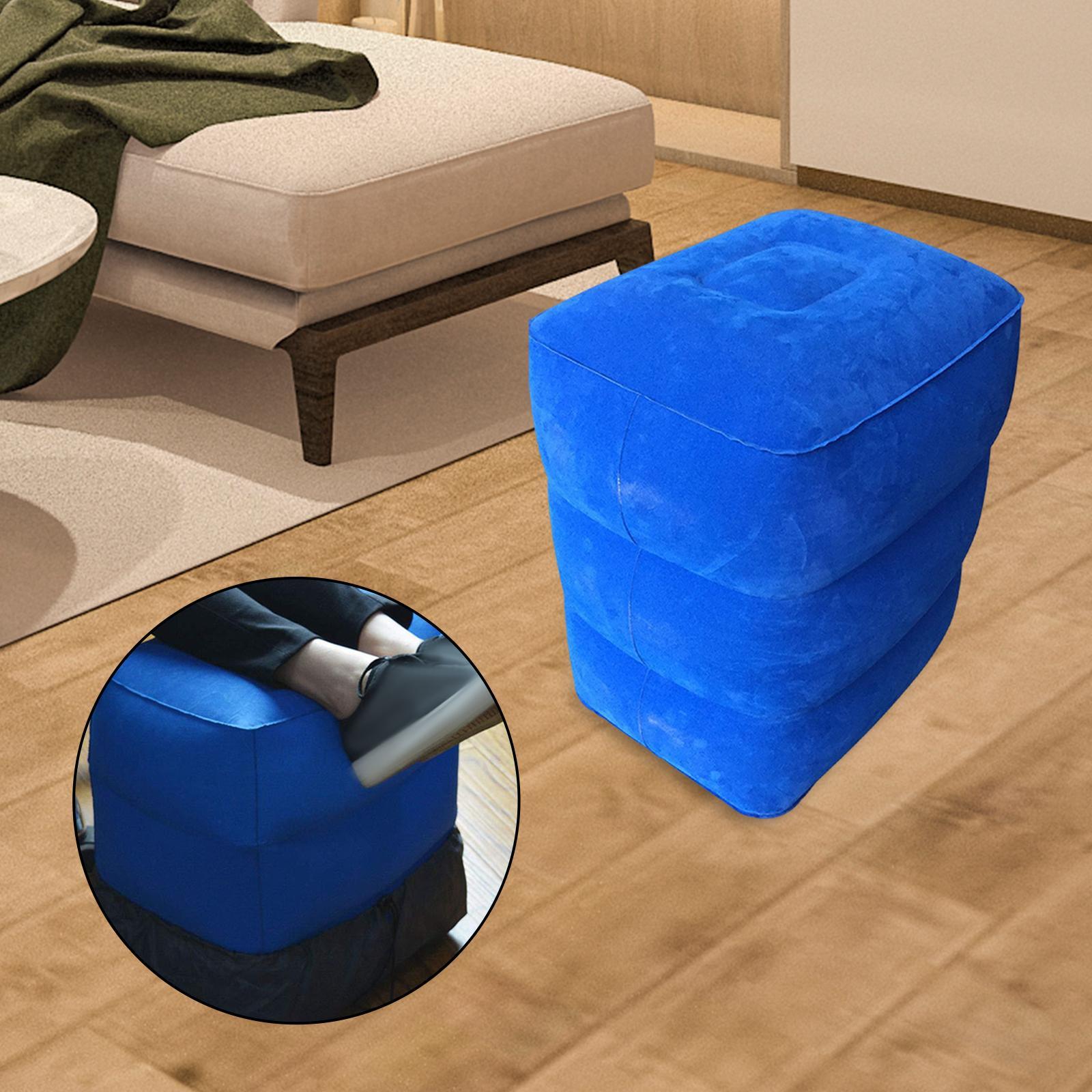 Travel Footrest Pillow Relax Inflatable feet pillow for Camping Cars Travel