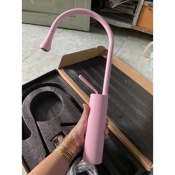 Vòi lavabo thiên nga hồng