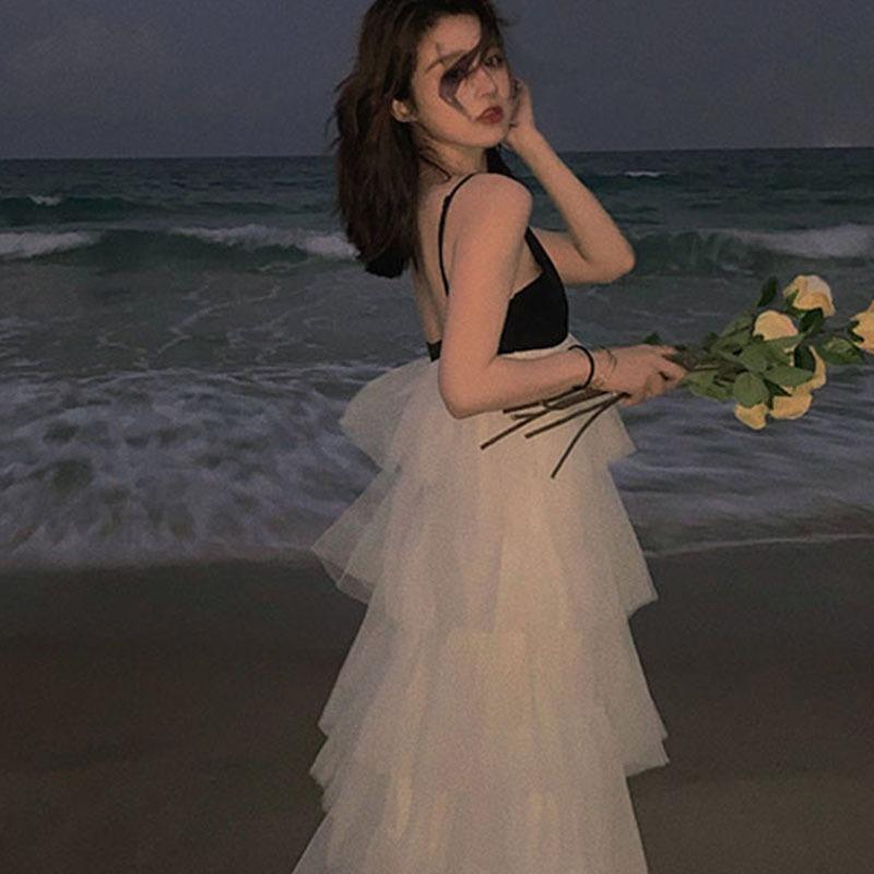 Đầm Nữ Hai Dây Dáng Dài Thời Trang Quyến Rũ