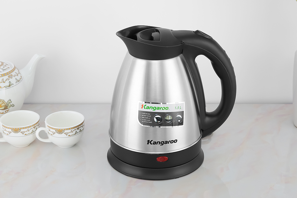 Bình đun siêu tốc Kangaroo 1.5 lít KG15SK3 - Hàng chính hãng