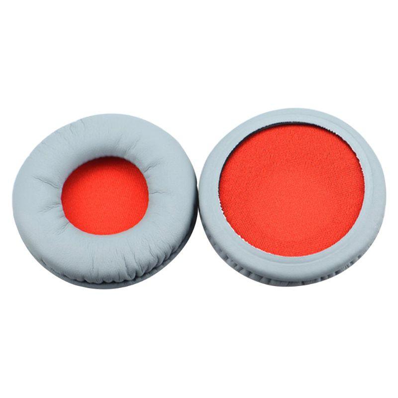 HSV 1Pair Ear Pads Cushion Leather Earpads Cover for Audio-Technica ATH-S100iS S100 S300 AR3BT Headphones