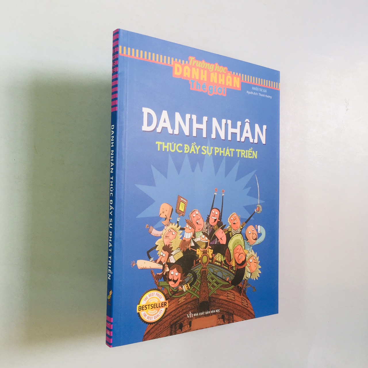 Combo 3 cuốn Trường Học Danh Nhân Thế Giới - Danh Nhân Tạo Nên Lịch Sử + Danh Nhân Thay Đổi Thế Giới + Danh Nhân Thúc Đẩy Sự Phát Triển
