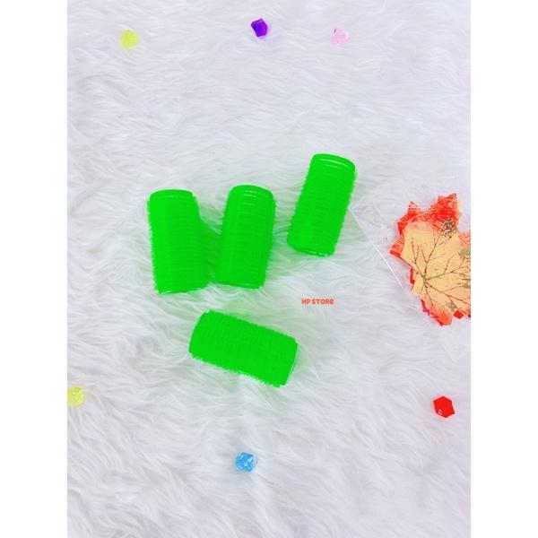️2 Lô Uốn Tóc Tự Dính, Lô Gai Cuốn Tóc Tự Dính Siêu Chắc Tiện Lợi Size Vừa
