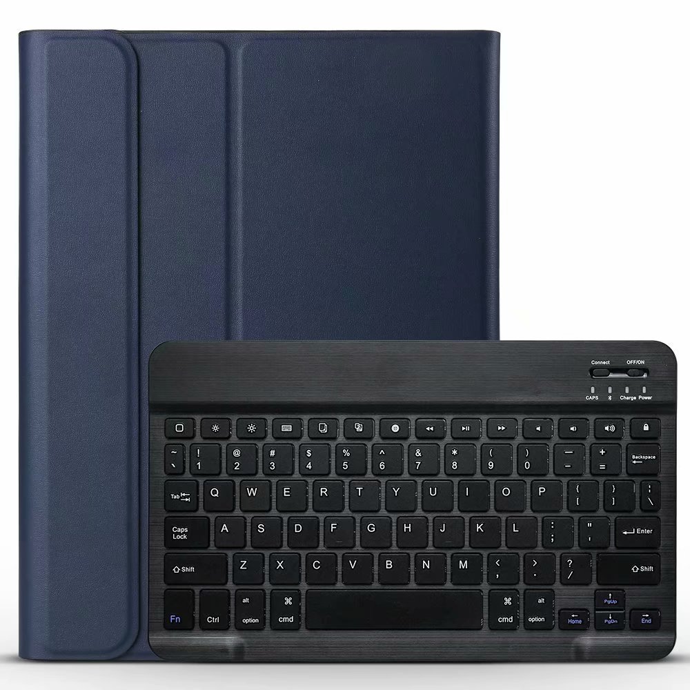 Bao da kèm bàn phím dành cho Samsung Galaxy Tab S7 FE T735, Tab S7+ Plus T970, Tab S7 T870 Bluetooth Keyboard Case có khay để bút chống sốc cao cấp - Hàng chính hãng