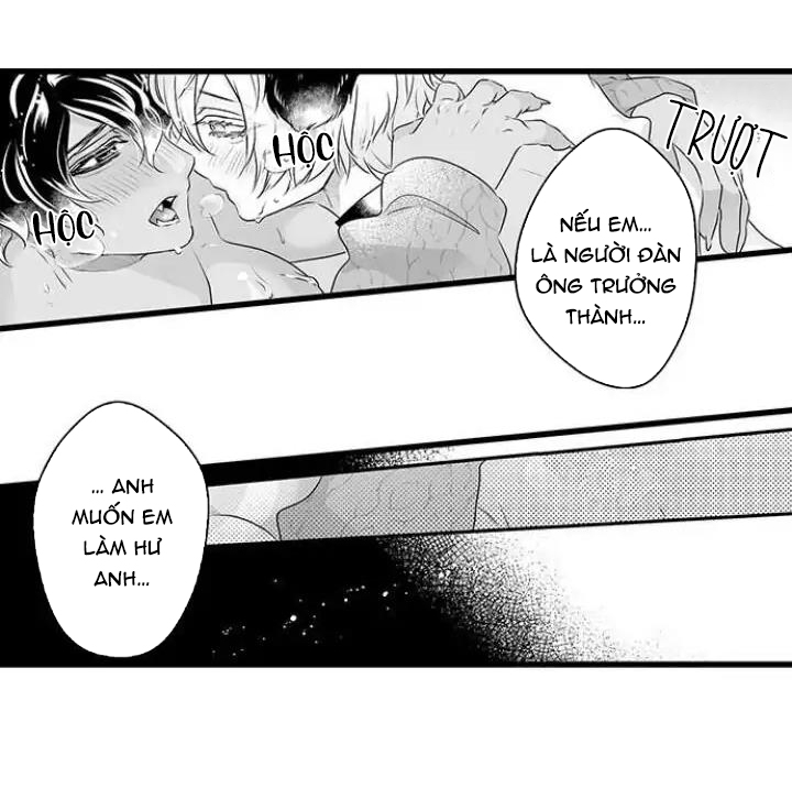 âu yếm đầu ngực của chàng gấu trong kỳ ngủ đông chapter 45 13