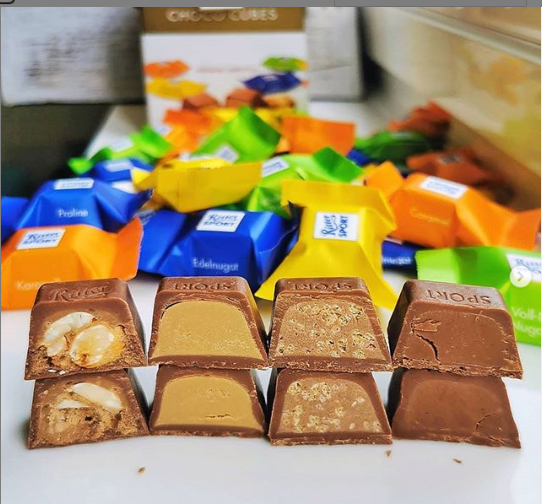 Socola Viên Hỗn Hợp Ritter Sport Hộp thiếc 192g - xuất xứ ĐỨC