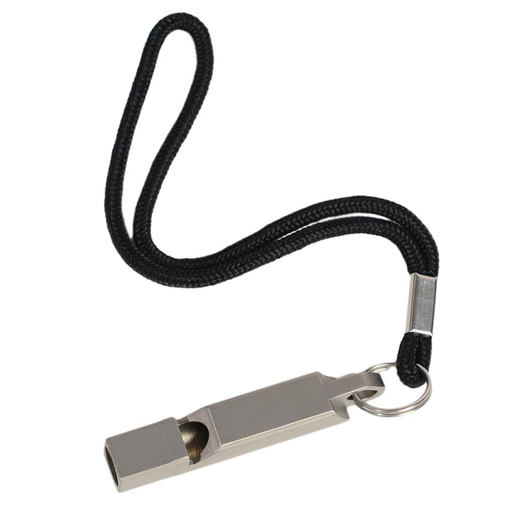 High Pitch Emergency Survival Whistle, Outdoor Keychain Whistle Single Tube Whistle for Rescue Survival