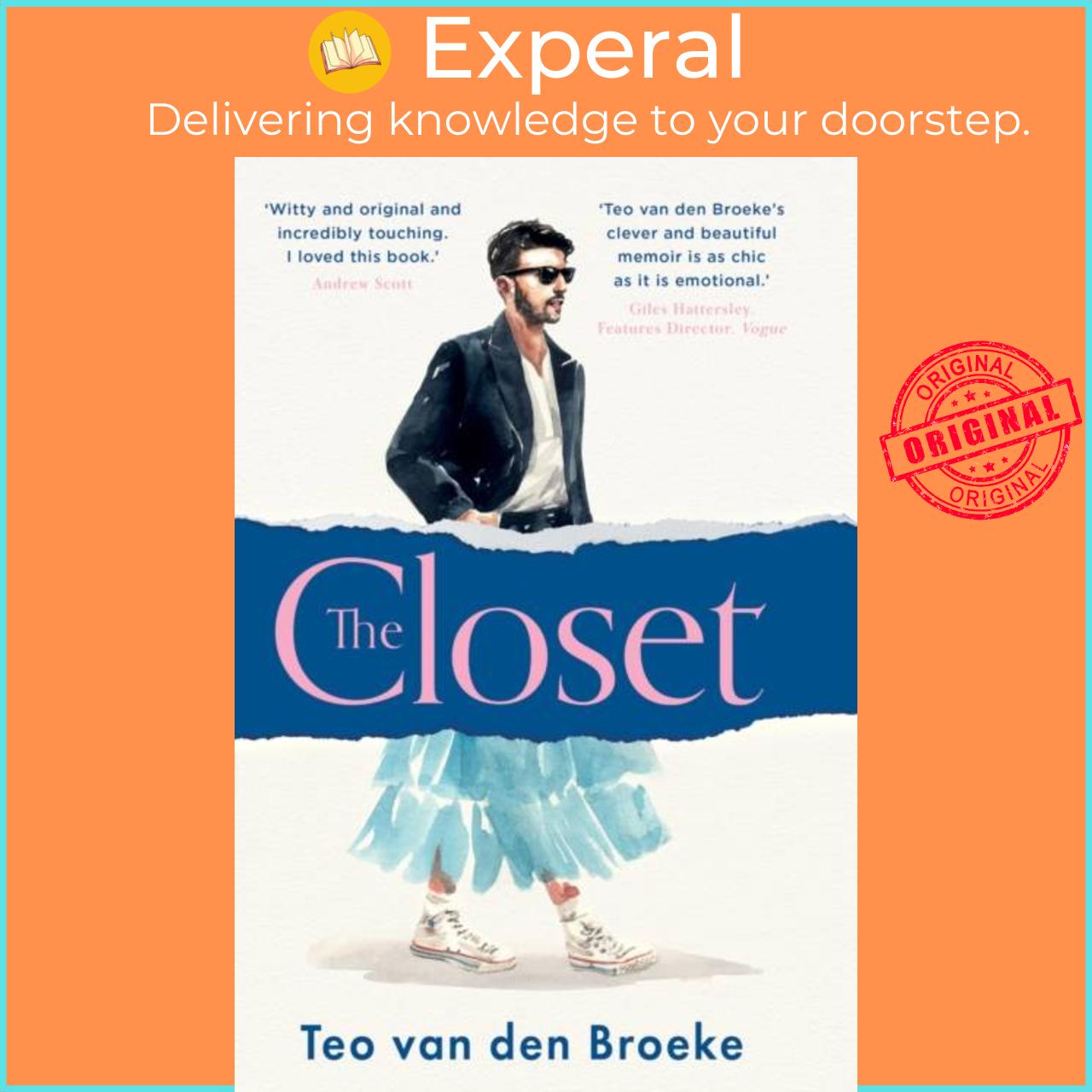 Sách - The Closet - A Coming-of-Age Story of Love, Awakenings and the Clot by Teo van den Broeke (UK edition, hardcover)