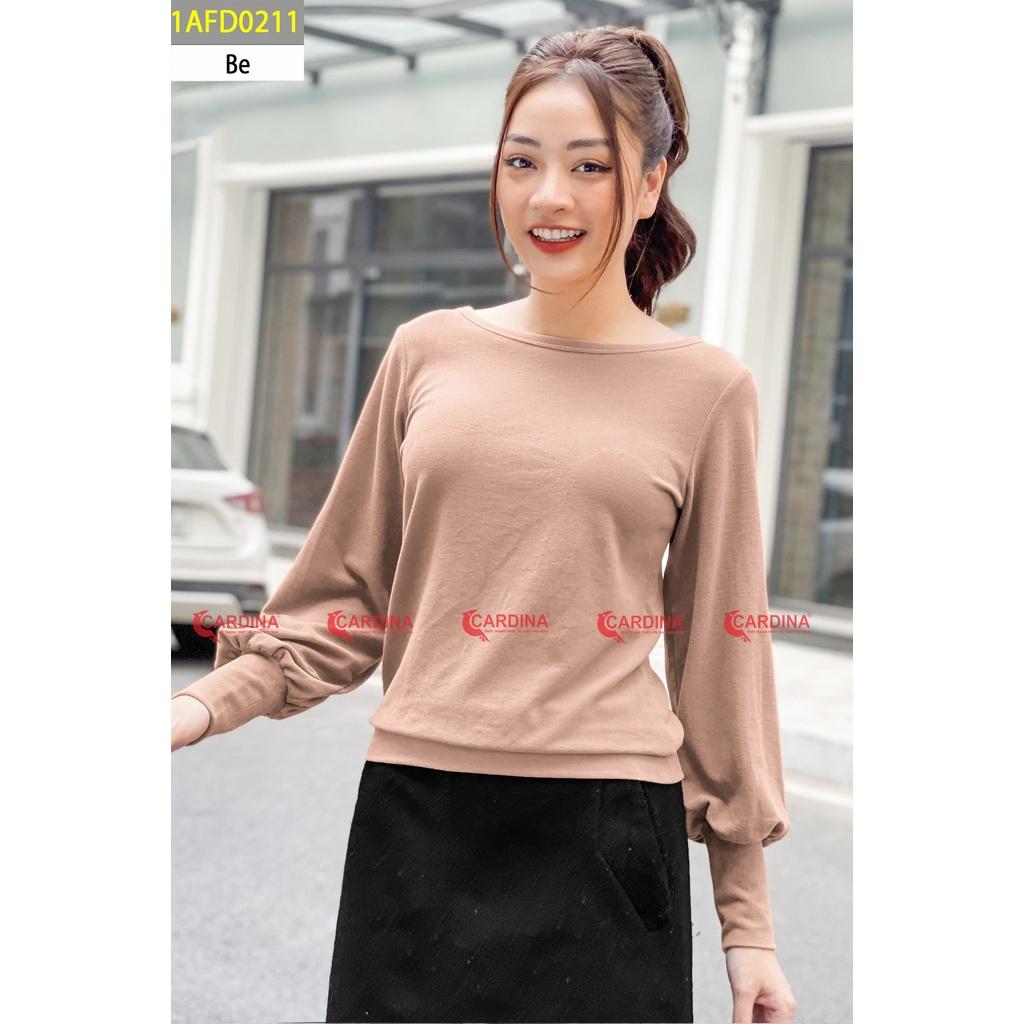 Áo len nhung nữ cao cấp , áo dài tay dáng bo siêu mềm mịn, màu sắc tươi trẻ, dễ phối đồ