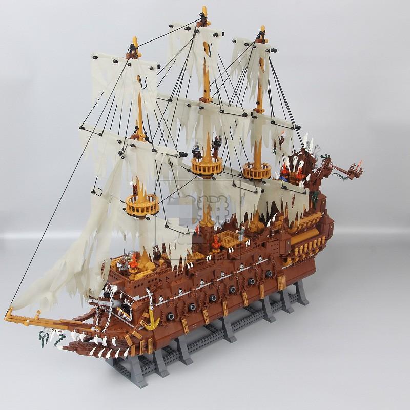 Đồ chơi Lắp Ráp Thuyền Cướp biển Tàu Hà Lan Bay Caribe 16016 - Lion King X19073 Movie Flying Dutchman - 3652 mảnh ghép