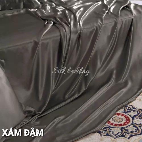 GIÁ SHOCK Ga phi lụa Thái Tuấn cao cấp loại 1, ga bọc nệm 1m6,1m8 , ga nệm bo chun phi lụa - NEMTOTBEDDING