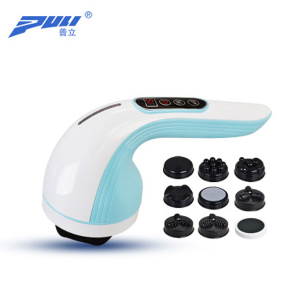 Máy massage cầm tay pin sạc 8 đầu Puli PL-607DC3