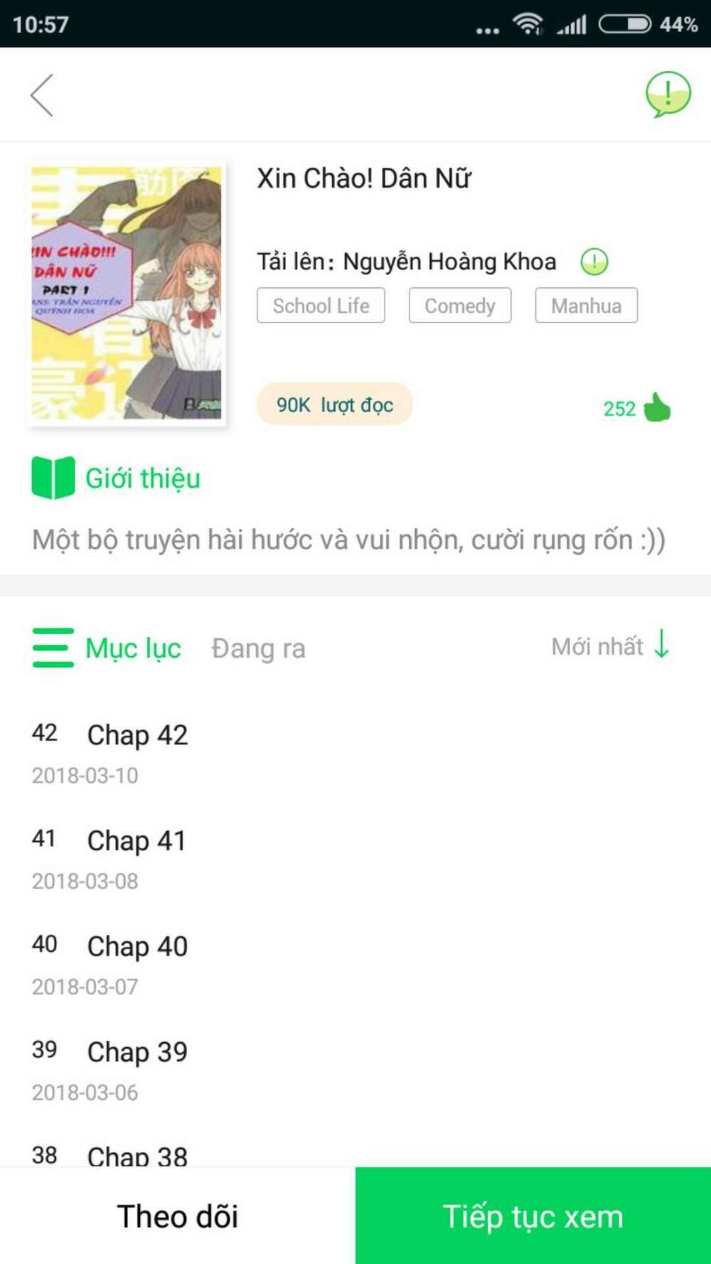 xin chào! dân nữ chapter 40 45