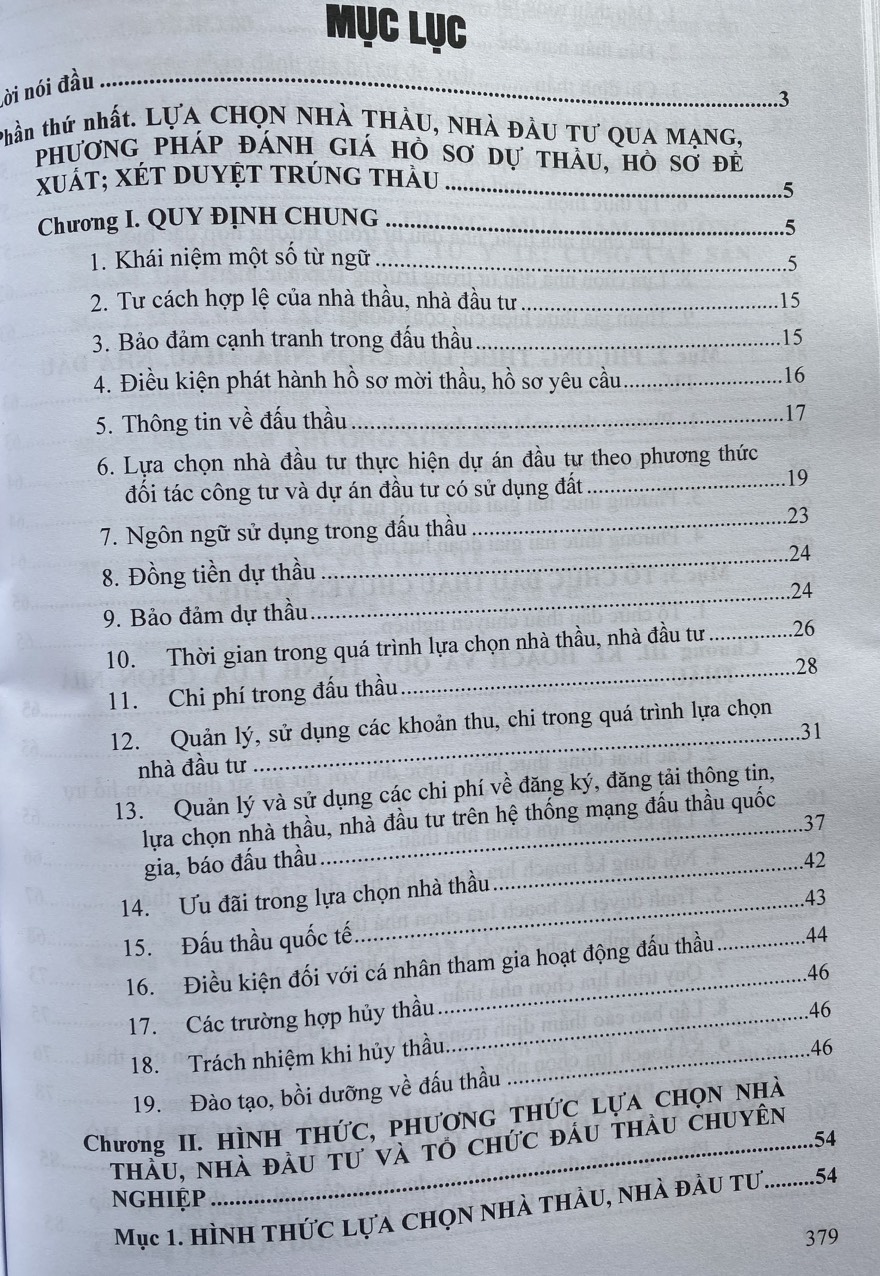 Chỉ Dẫn Áp Dụng Luật Đấu Thầu Cung Cấp, Đăng Tải Thông Tin Về Đấu Thầu và Lựa Chọn Nhà Thầu Trên Hệ Thống Mạng Đấu Thầu Quốc Gia