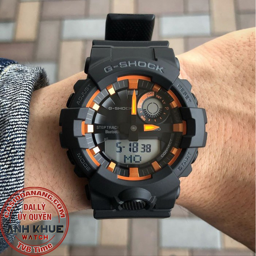 Đồng hồ nam dây nhựa Casio G-Shock chính hãng GBA-800SF-1ADR