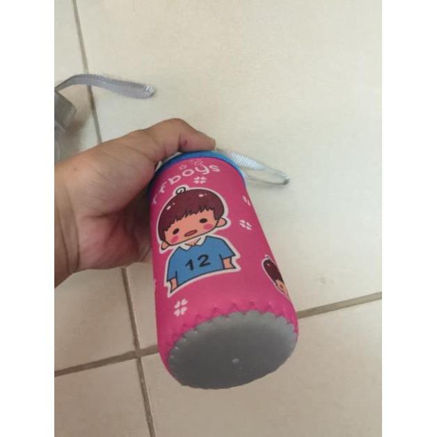 Bình thủy tinh có bọc giữ nhiệt 300ml