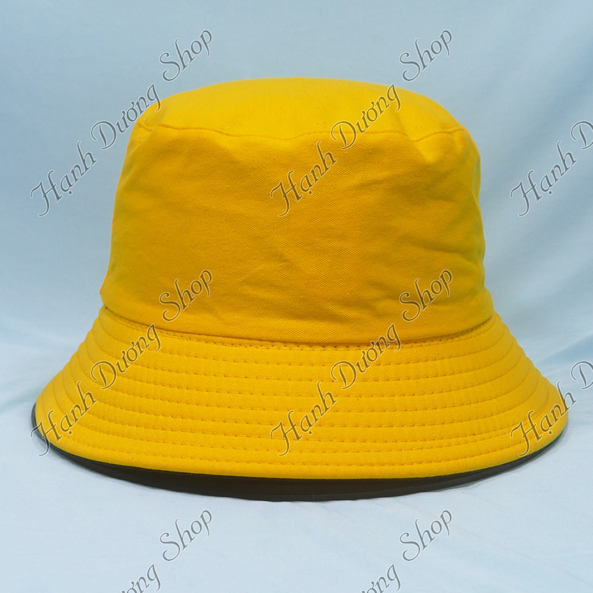 Nón bucket tai bèo đội được 2 mặt thêu chữ C thời trang - Hạnh Dương