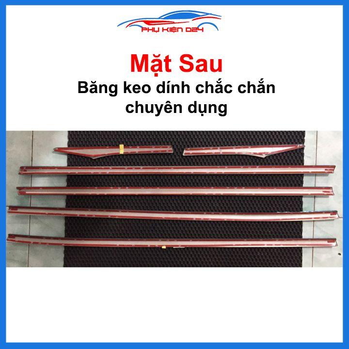 Bộ nẹp viền chân kính inox Honda Civic 2017-2021