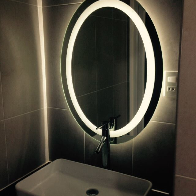 Gương Led nhà tắm - Hình Elip