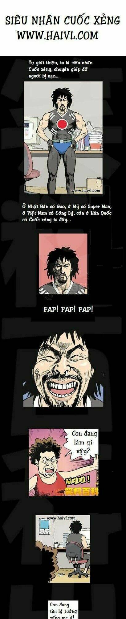 siêu nhân cuốc xẻng chapter 1 1