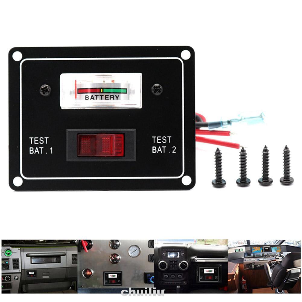 Đồng Hồ Vôn Kế Dc12V Cho Xe Hơi