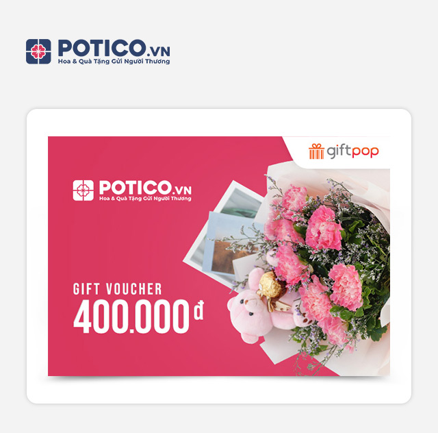 Phiếu Quà Tặng Potico 400K