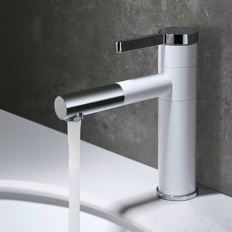 Vòi lavabo nóng lạnh xoay 360