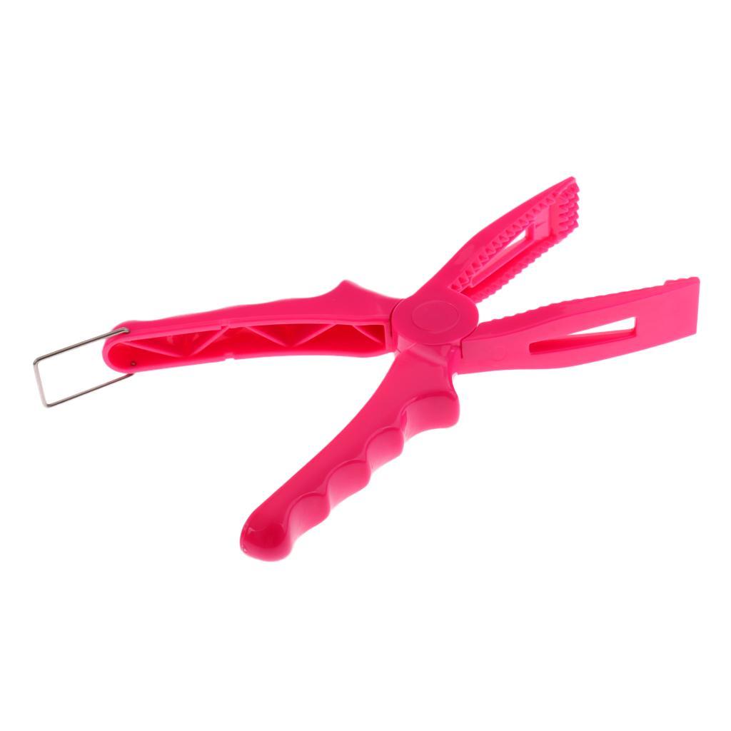 Fishing Lip Grip ABS Plastic Fish Lip Holder Gripper Grabber Fishing Pliers, 3 Colors
