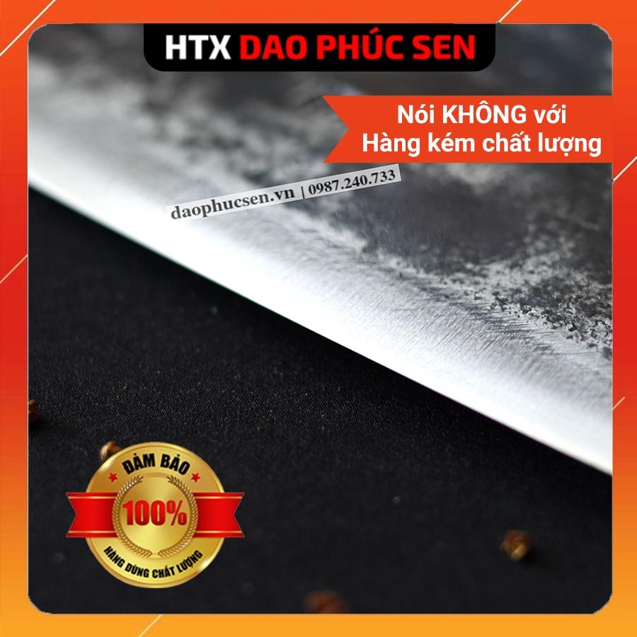 Dao Phúc Sen - Dao Chặt Gà Cán Cẩm Khâu Đồng G05D