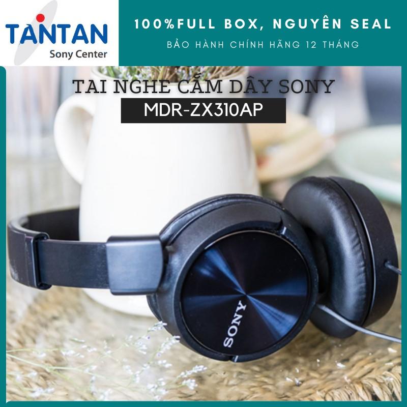 Tai nghe CHOÀNG ĐẦU Sony MDR-ZX310AP | | Neodymium tái tạo âm thanh mạnh mẽ - Thiết kế gập gọn nhẹ - Micro | Hàng Chính Hãng