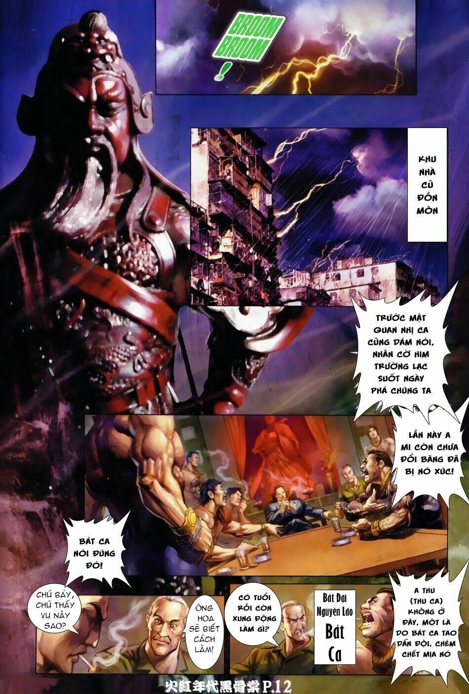 hỏa hồng niên đại hắc cốt đường chapter 1 9