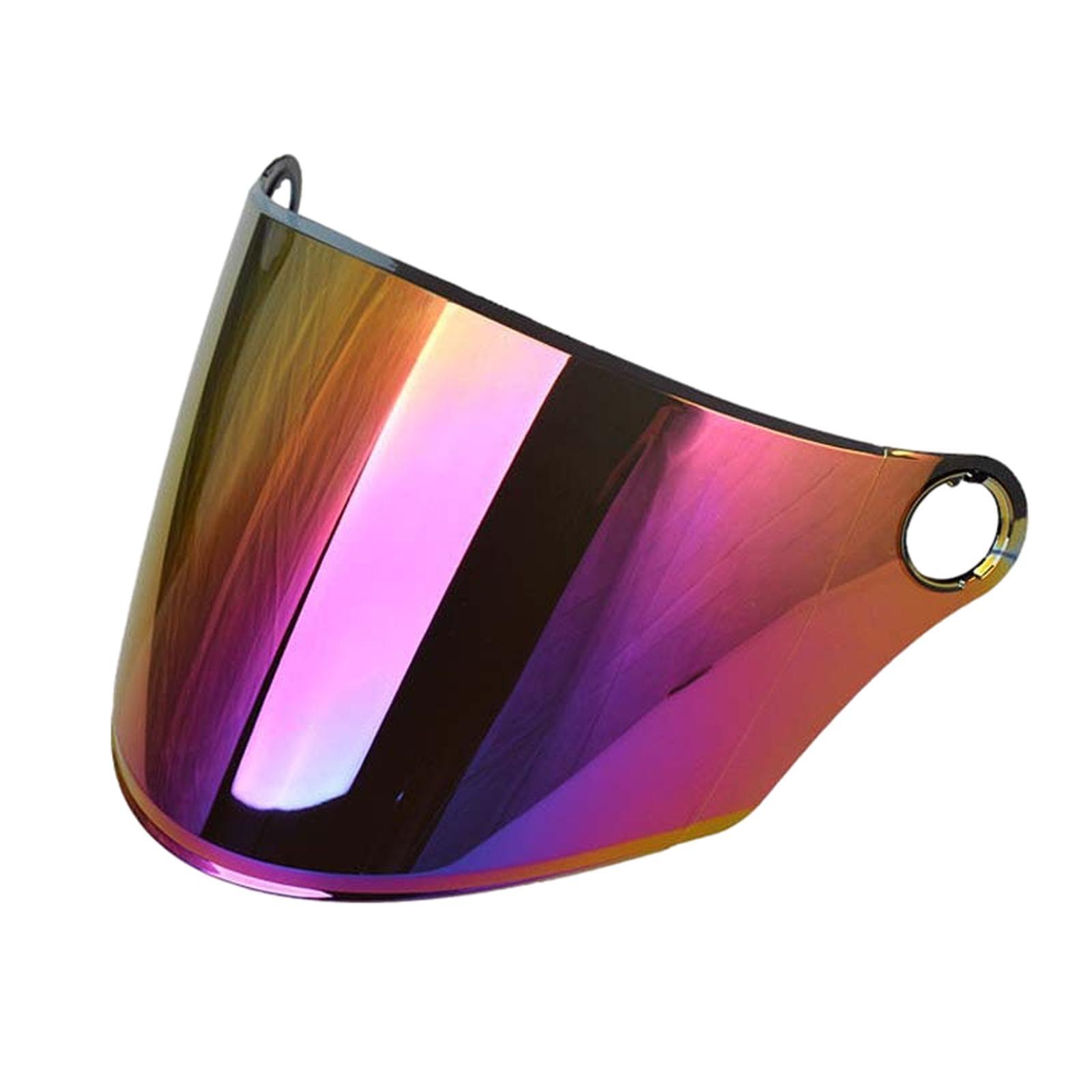 Visor Lens Replacement Colorful for Motorcycle    Long