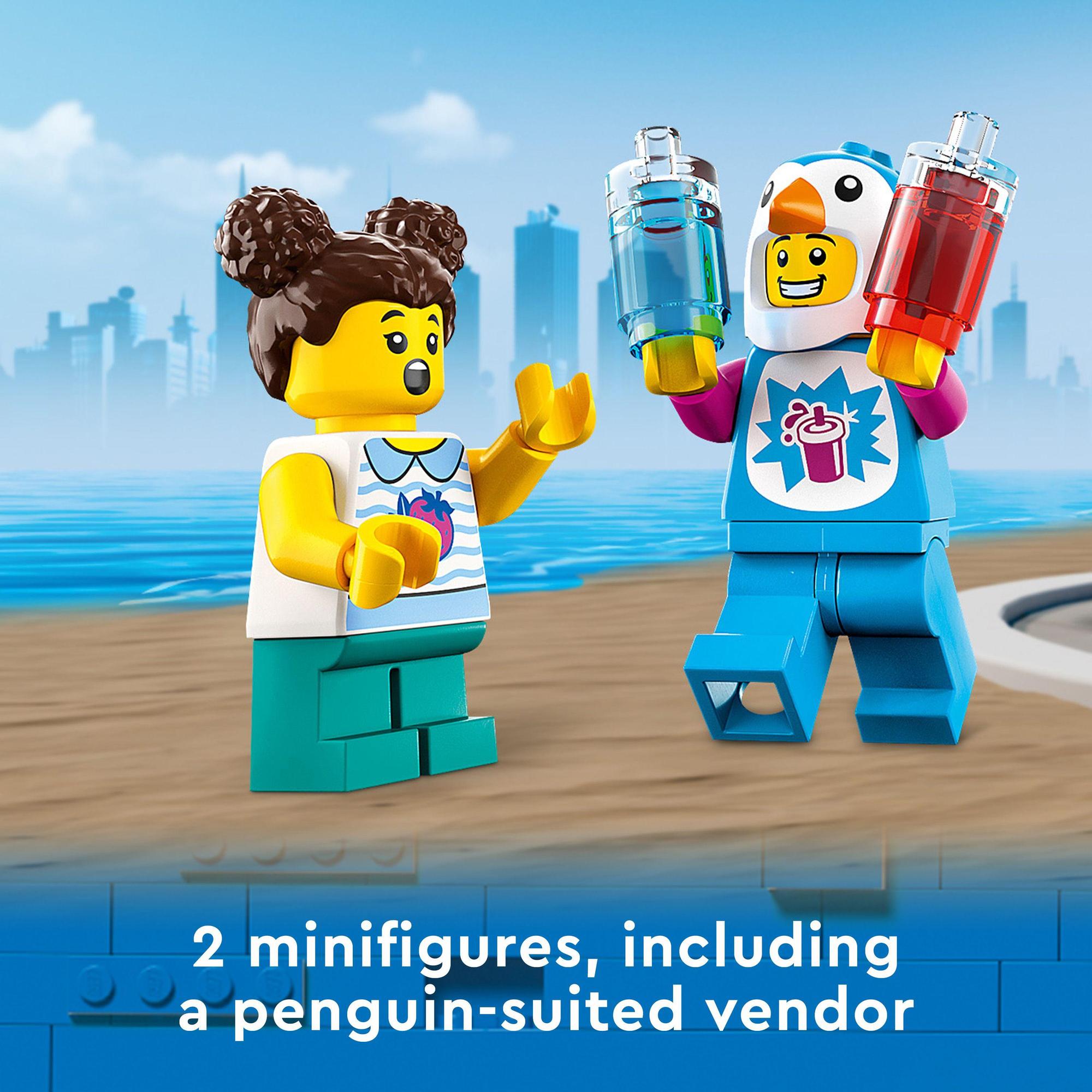 LEGO City 60384 Xe Kem Tuyết Của Penguin (194 Chi Tiết)