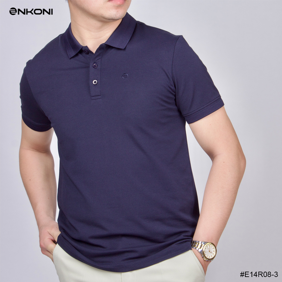 Áo Polo Nam Enkoni Xanh Navy 