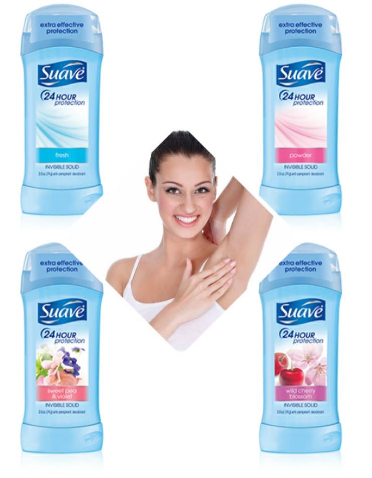 Sáp khử mùi Suave Sweet Pea &amp; Violet 74g - USA