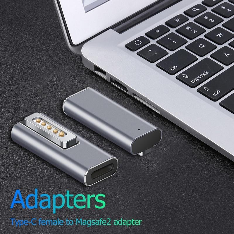 Cáp Sạc Nhanh Chuyển Đổi Type C Sang Magsafe 2 PD Type C Cho MacBook Air & Pro