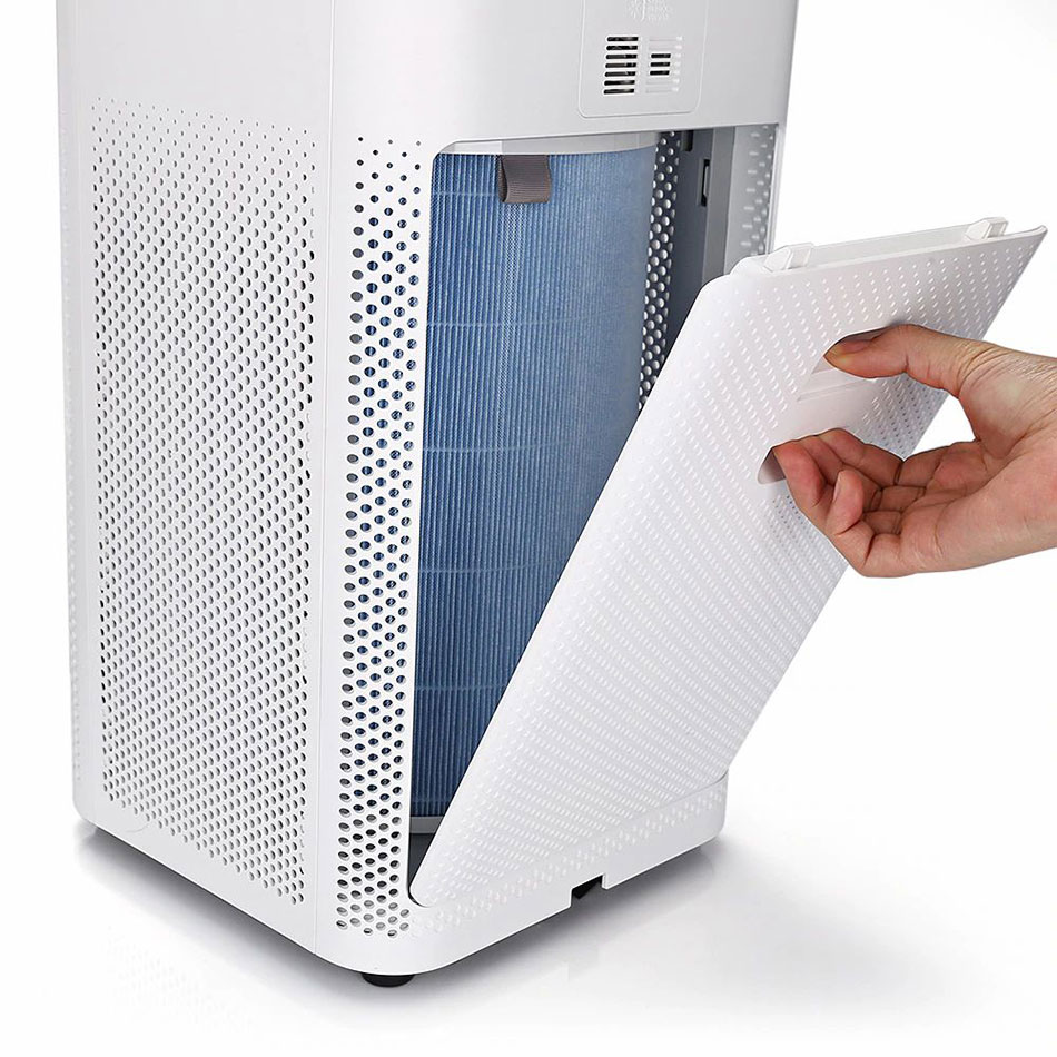 Máy lọc không khí XIAOMI AIR PURIFIER 2S kháng khuẩn lõi lọc hepa kết nối qua app cảnh báo nồng độ bụi - Hàng nhập khẩu