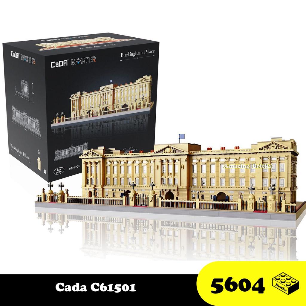 Đồ chơi Lắp ráp Cung điện Buckingham, Cada C61501 Bristish Building, Xếp hình thông minh, Mô hình thành phố