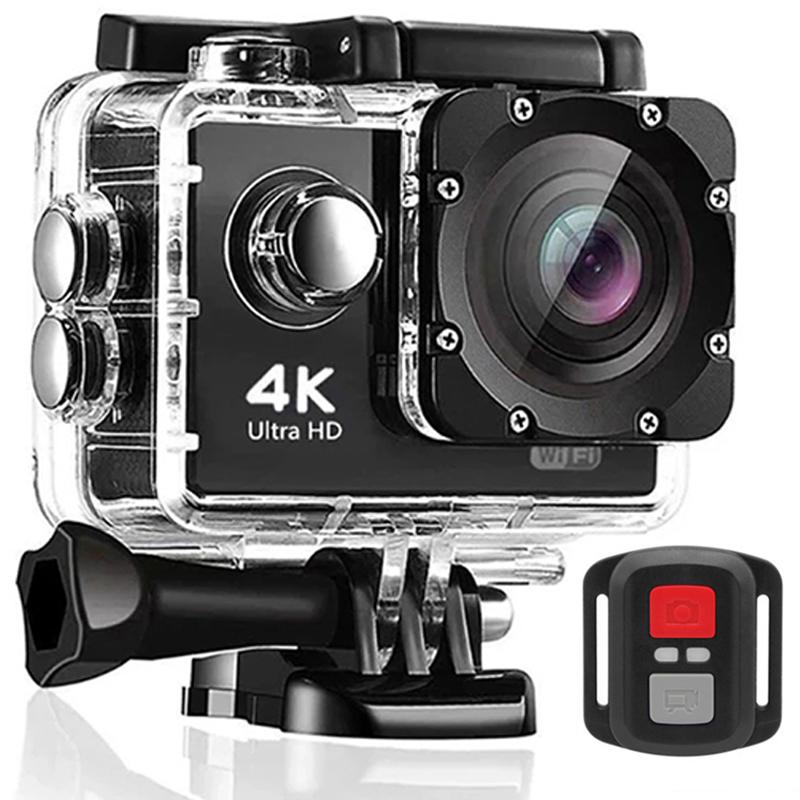 Camera hành động 4K Ultra HD 1080p/30fps WiFi 2.0 "170d Underwater WaterProof Catch