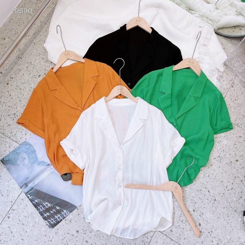 ÁO SƠ MI CỔ VEST