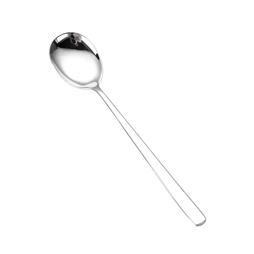 【】Thìa inox cán dài cao cấp phong cách hàn quốc