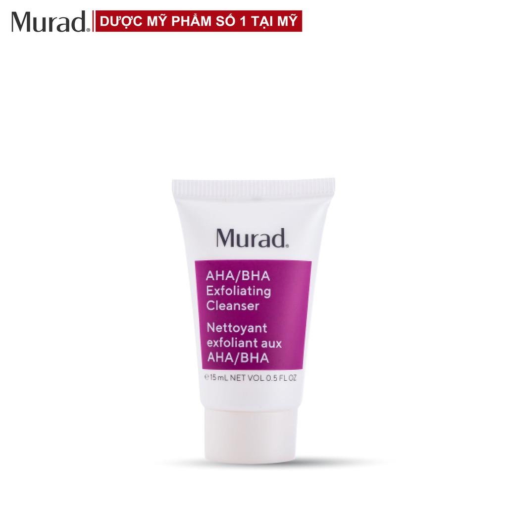 Murad Clarifying Oil-Free Water Gel 47ml TẶNG Gel mụn Rapid Relief 15ml + AHA/BHA Cleanser 15ml + SRM Acne Control 15ml