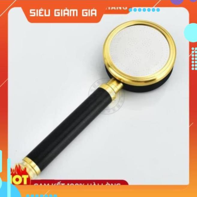 Bộ vòi sen tăng áp 300% bằng hợp kim nhôm chống oxi hóa , chống rỉ sét màu vàng đen sang trọng 206779