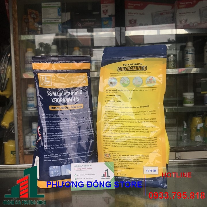Thuốc khử trùng Chloramine B -1kg