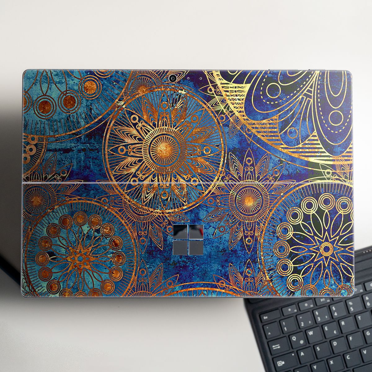 Skin dán hình Hoa văn cho Surface Go, Pro 2, Pro 3, Pro 4, Pro 5, Pro 6, Pro 7, Pro X