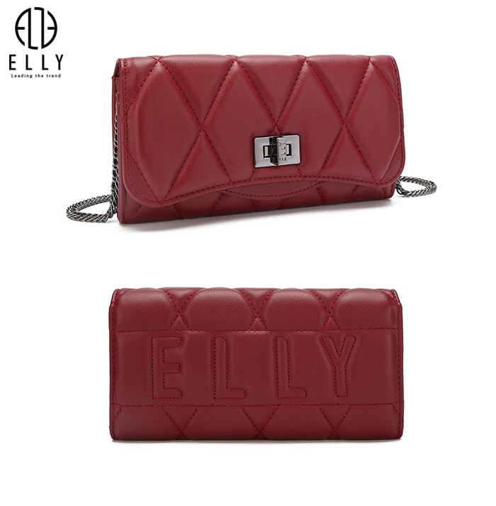 TÚI CLUTCH NỮ CAO CẤP DA THẬT ELLY- EC68