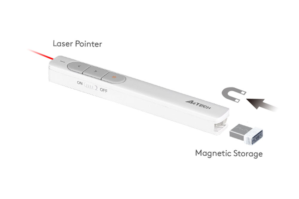 Bút trình chiếu laser A4Tech LP15  - Hàng Chính Hãng