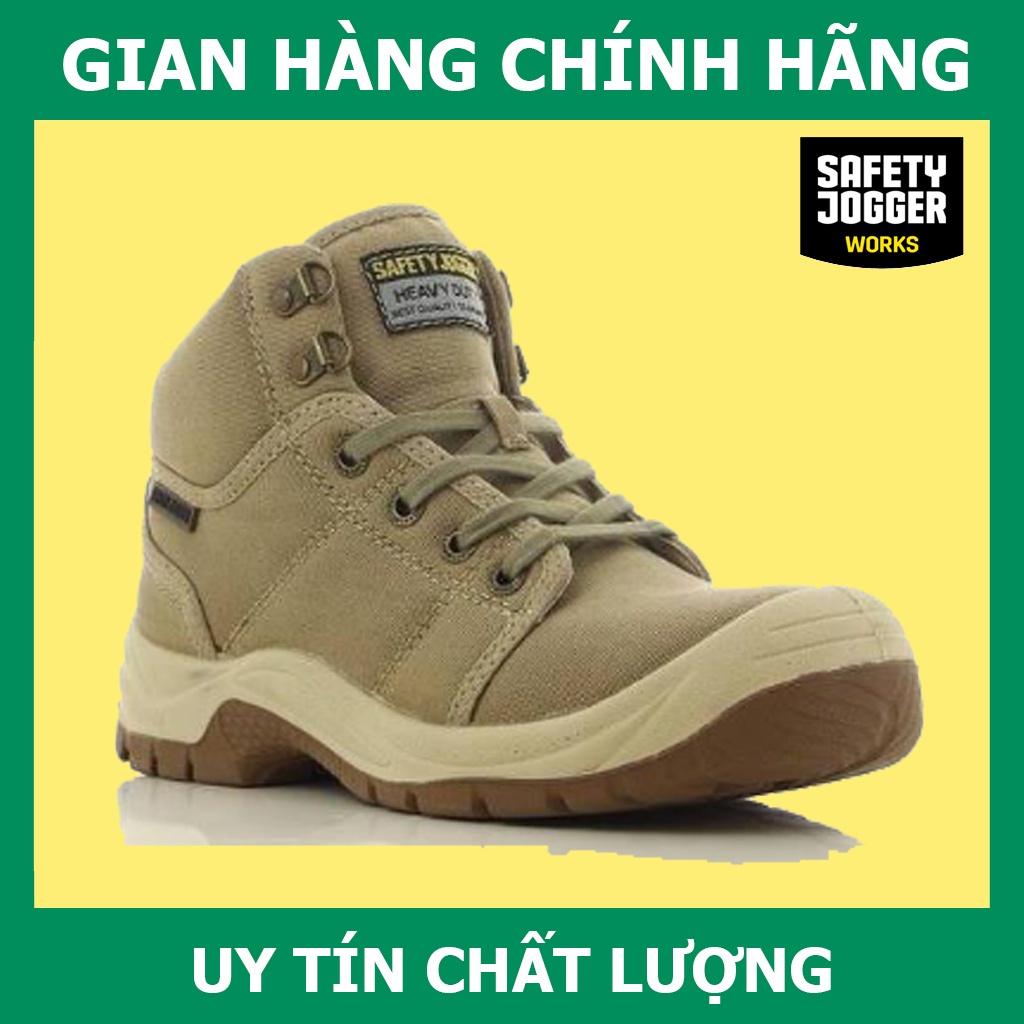 [Hàng Chính Hãng] Giày Bảo Hộ Safety Jogger Desert 011 Da Chất Lượng Cao, Chống Va Đập Mạnh